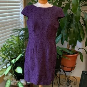 AA Studio purple textured dress size 8